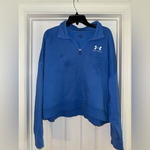 Under Armour Royal Blue cropped pullover